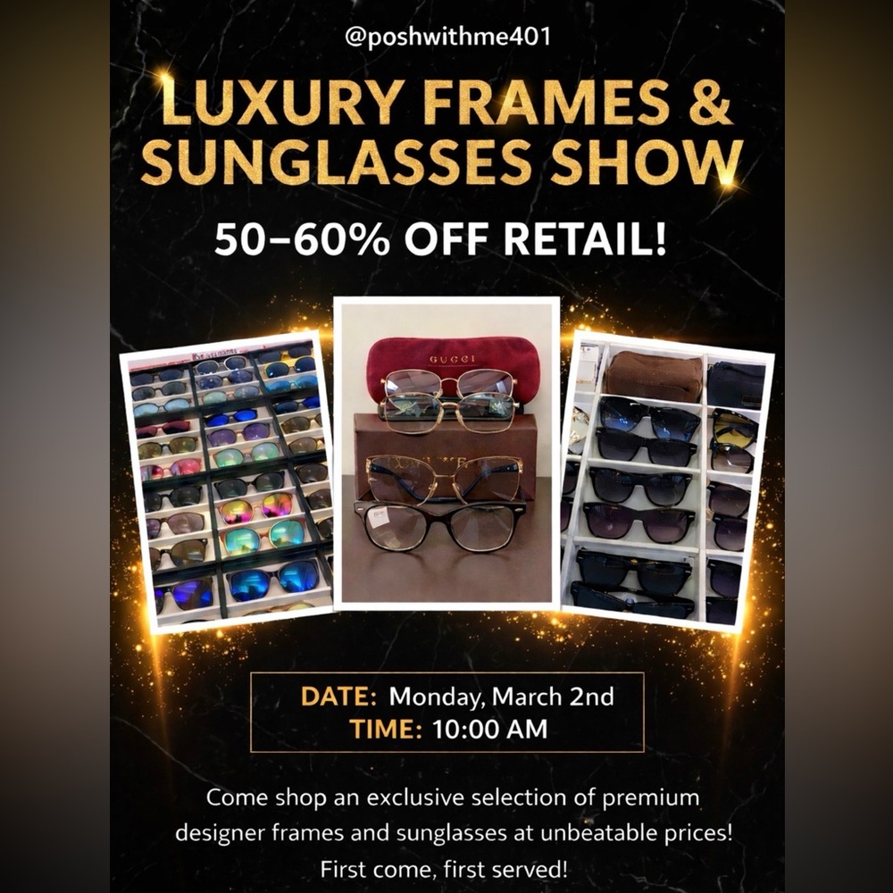 Gucci Red and Black Sunglasses Collection